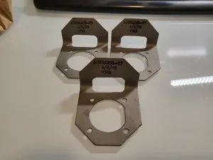 (3) BOEING HELICOPTER CH46 BRACKETS A02R2491-27